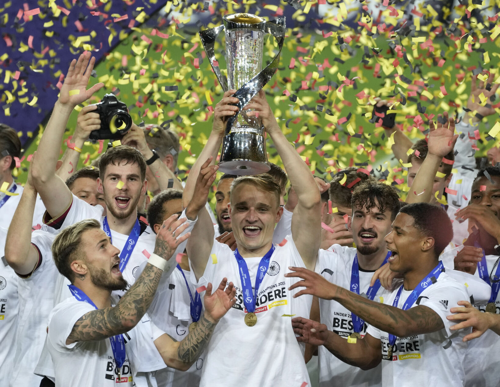 APTOPIX Slovenia Euro U21 Soccer